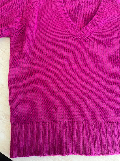 Prada cashmere V neckline pullover