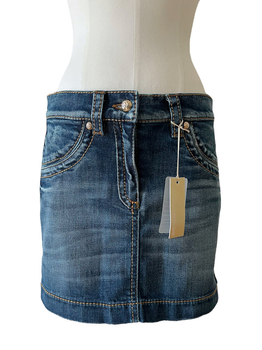 Roberto Cavalli denim skirt