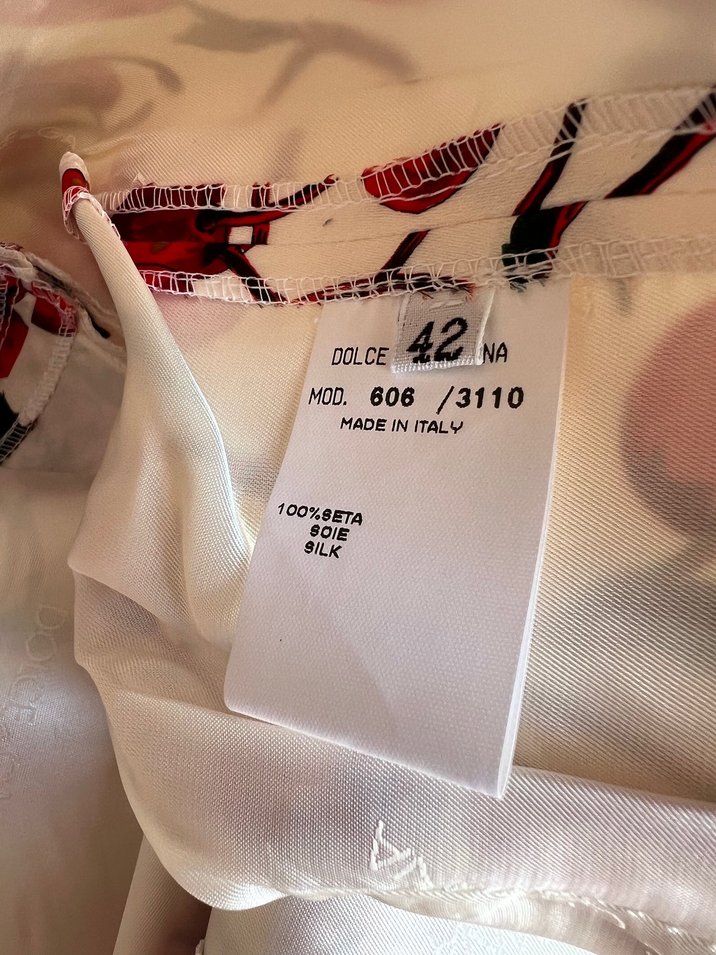Dolce & Gabbana Cherry printed pants