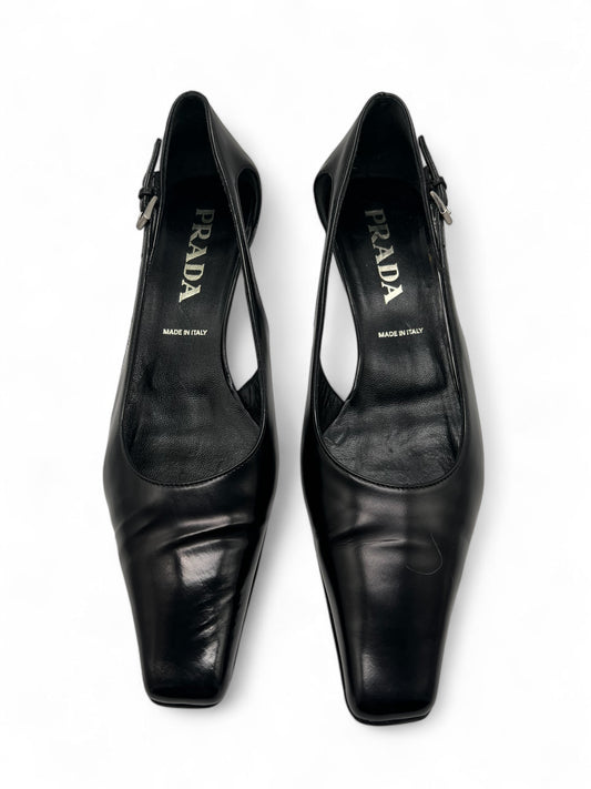 Prada sling back