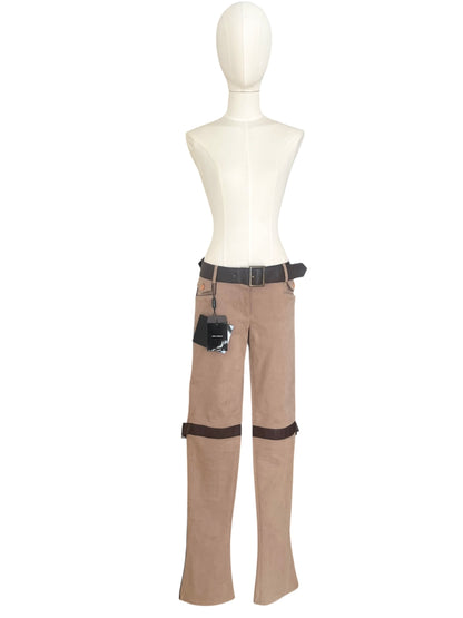 Dolce & Gabbana Vintage Strap Detail Pants