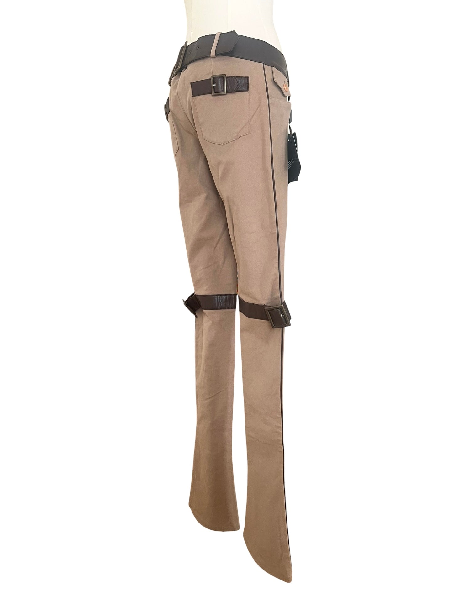 Dolce & Gabbana Vintage Strap Detail Pants