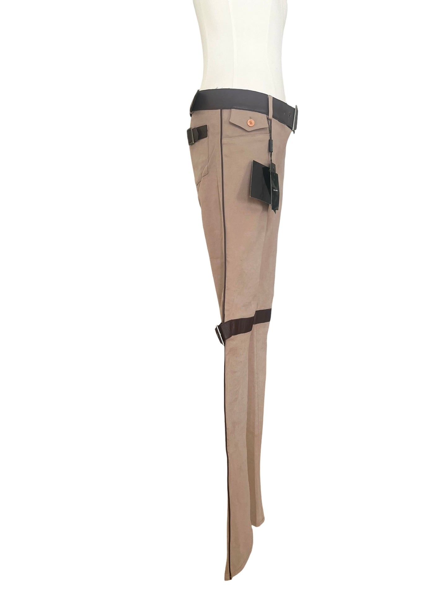 Dolce & Gabbana Vintage Strap Detail Pants
