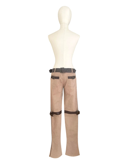 Dolce & Gabbana Vintage Strap Detail Pants