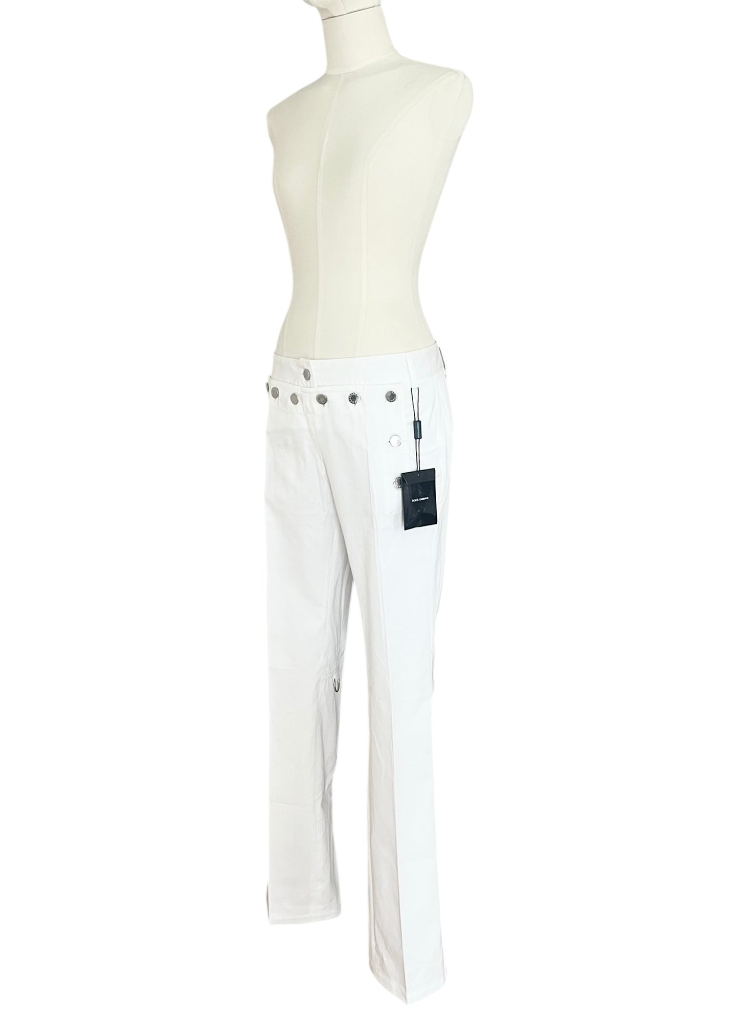 Dolce & Gabbana Vintage 2003 Zip Pants