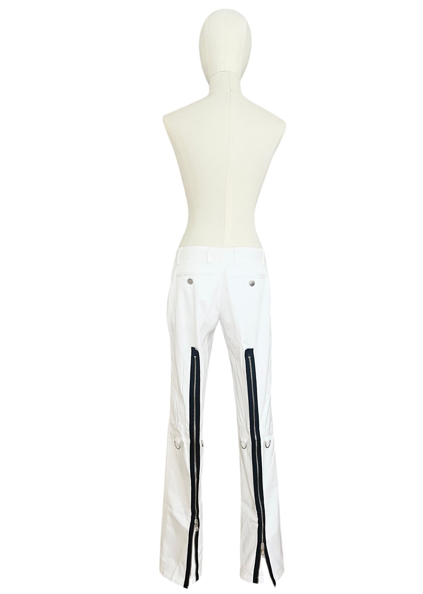 Dolce & Gabbana Vintage 2003 Zip Pants