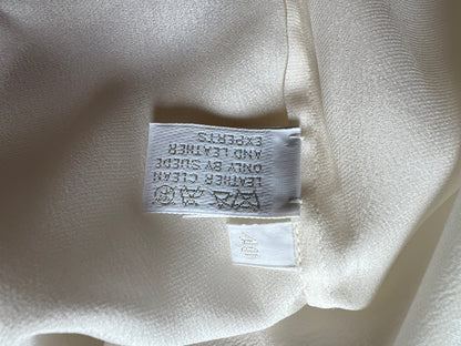 Prada FW 1997 embellished white mini dress