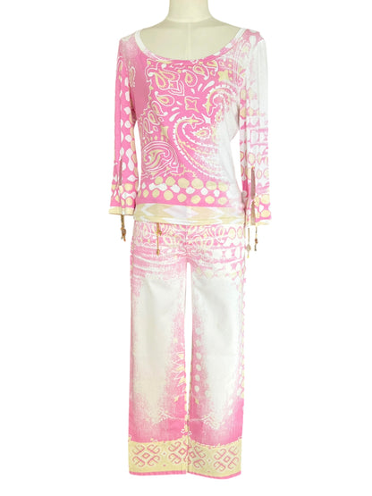 Roberto Cavalli Early 2000s Printed Set