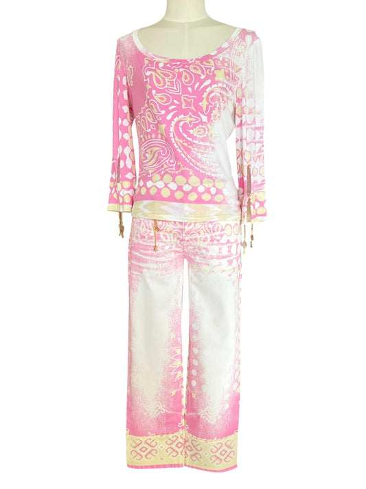 Roberto Cavalli Early 2000s Printed Set