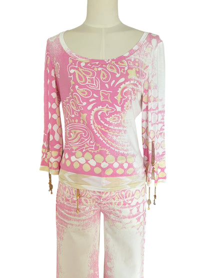 Roberto Cavalli Early 2000s Printed Set