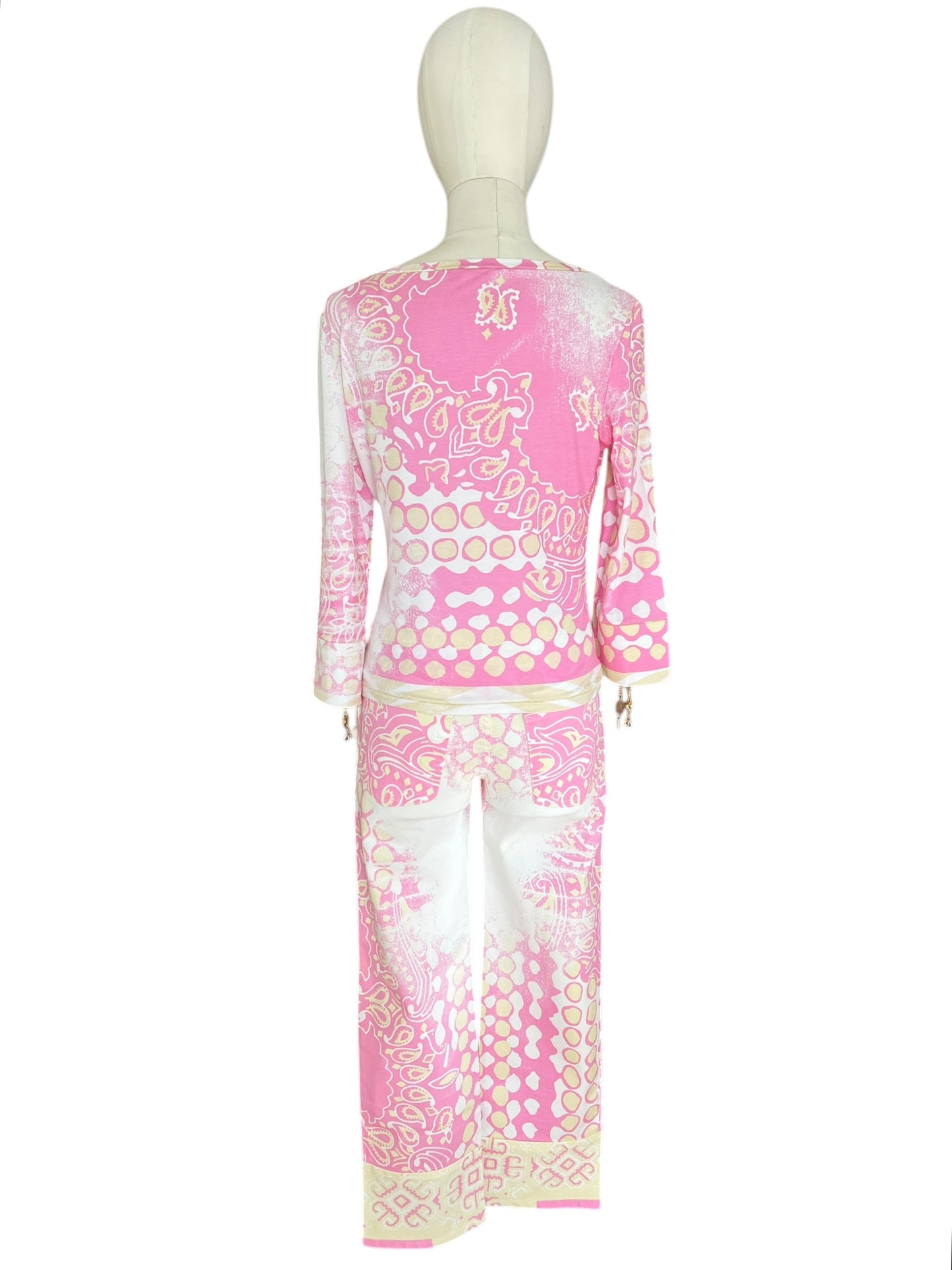 Roberto Cavalli Early 2000s Printed Set