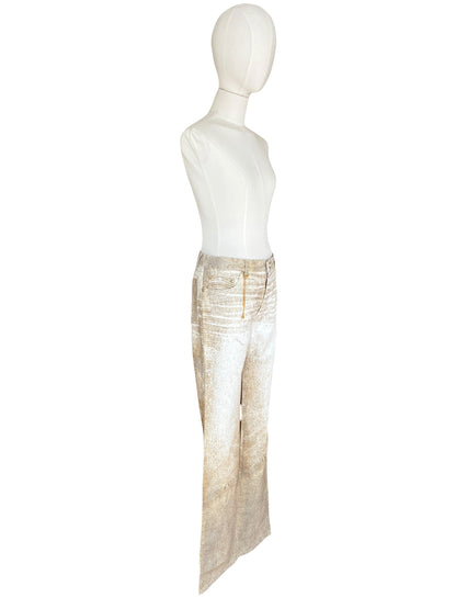 Roberto Cavalli – Vintage Snake Print Pants