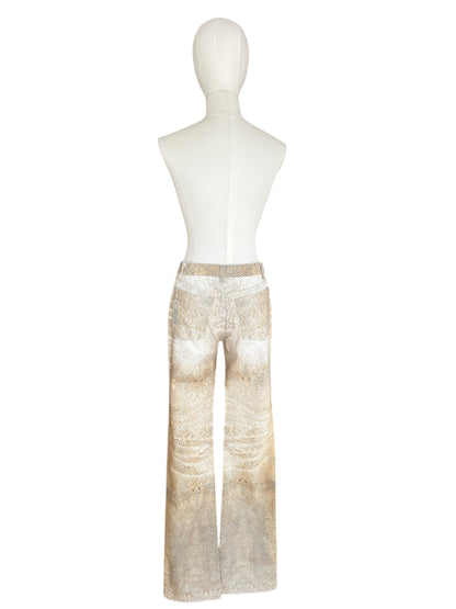 Roberto Cavalli – Vintage Snake Print Pants