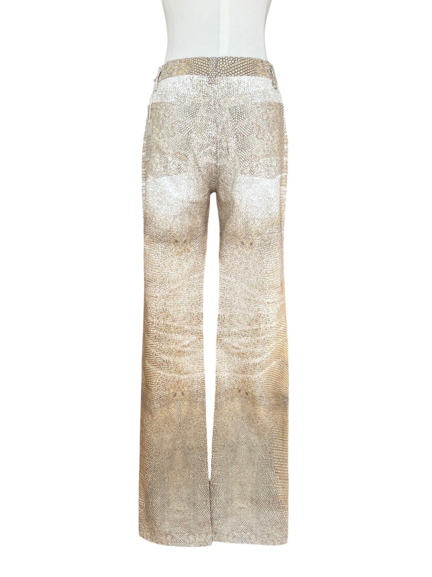 Roberto Cavalli – Vintage Snake Print Pants