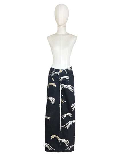 Roberto Cavalli FW 2002 – Cheetah Leopard print pants