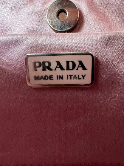 Prada borsa rosa con paillettes