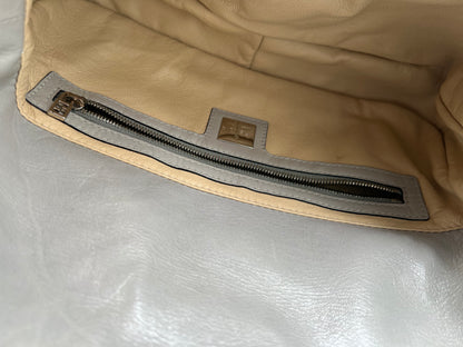 Fendi wool grey baguette