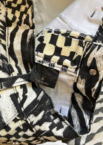 Roberto Cavalli FW2003 Archive Optical Co-Ord Set