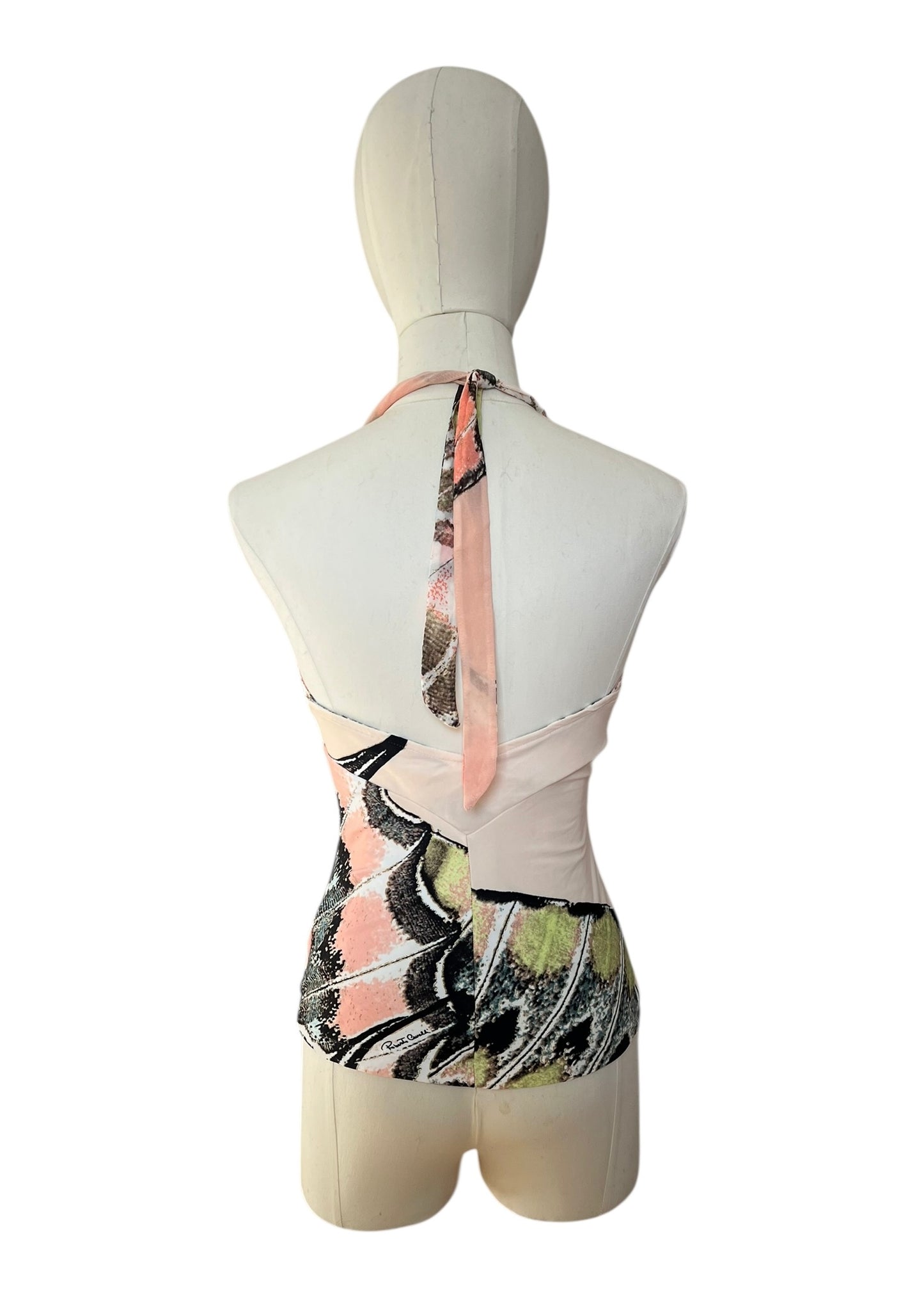 Roberto Cavalli SS 2004 farfalla top