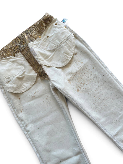 Roberto Cavalli – Vintage Snake Print Pants