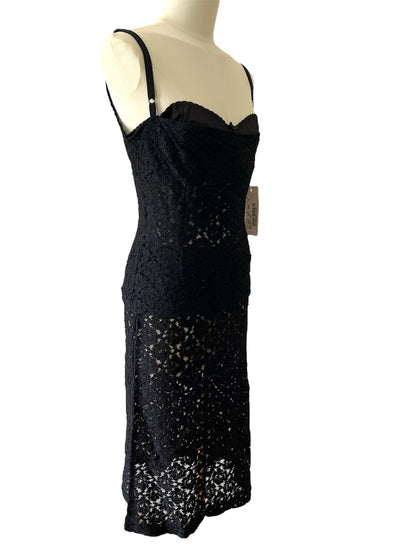 Dolce&Gabbana corsetto, top e gonna nero