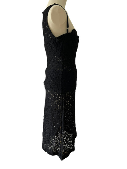 Dolce&Gabbana corsetto, top e gonna nero