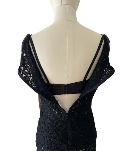 Dolce&Gabbana corsetto, top e gonna nero