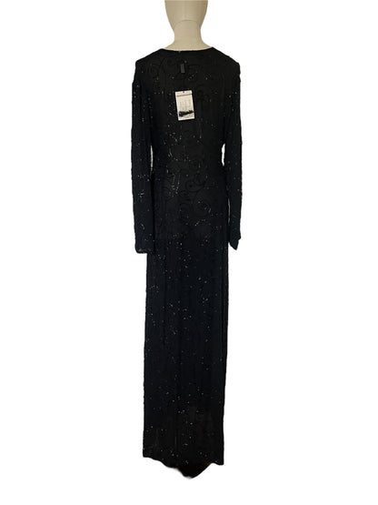 Emporio Armani black evening dress