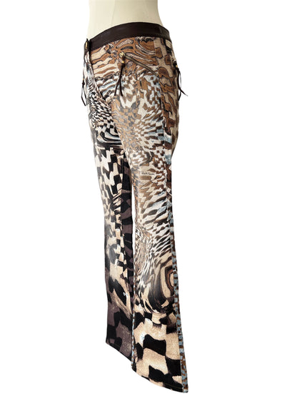 Roberto Cavalli printed straight pant