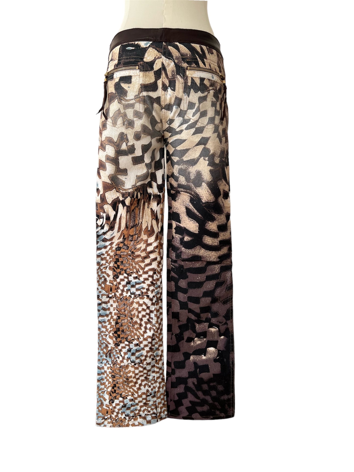 Roberto Cavalli printed straight pant