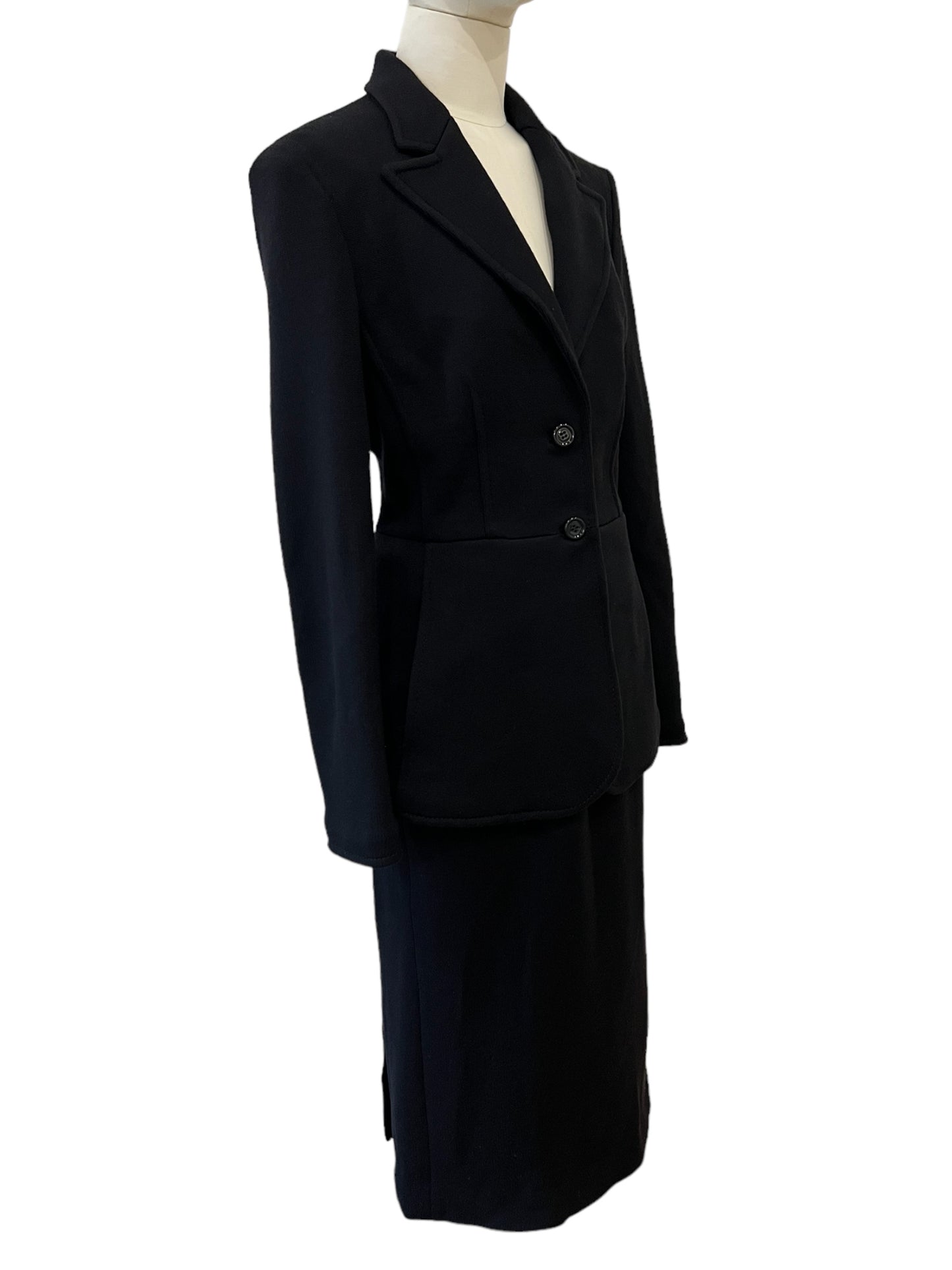 Prada heavy jersey wool ensemble