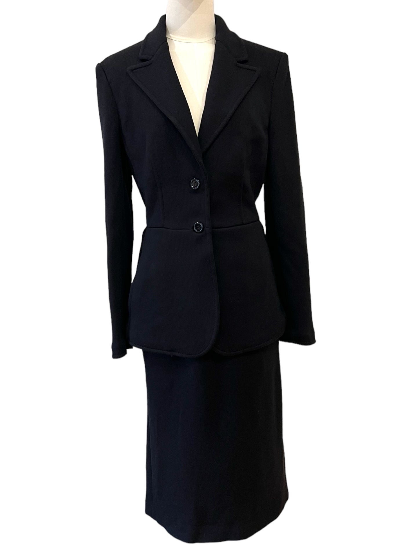 Prada heavy jersey wool ensemble