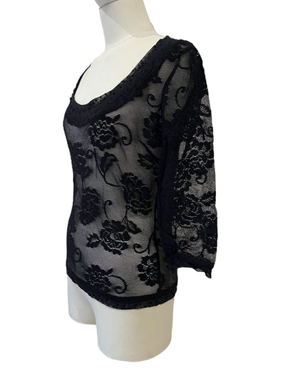 Dolce&Gabbana black lace top