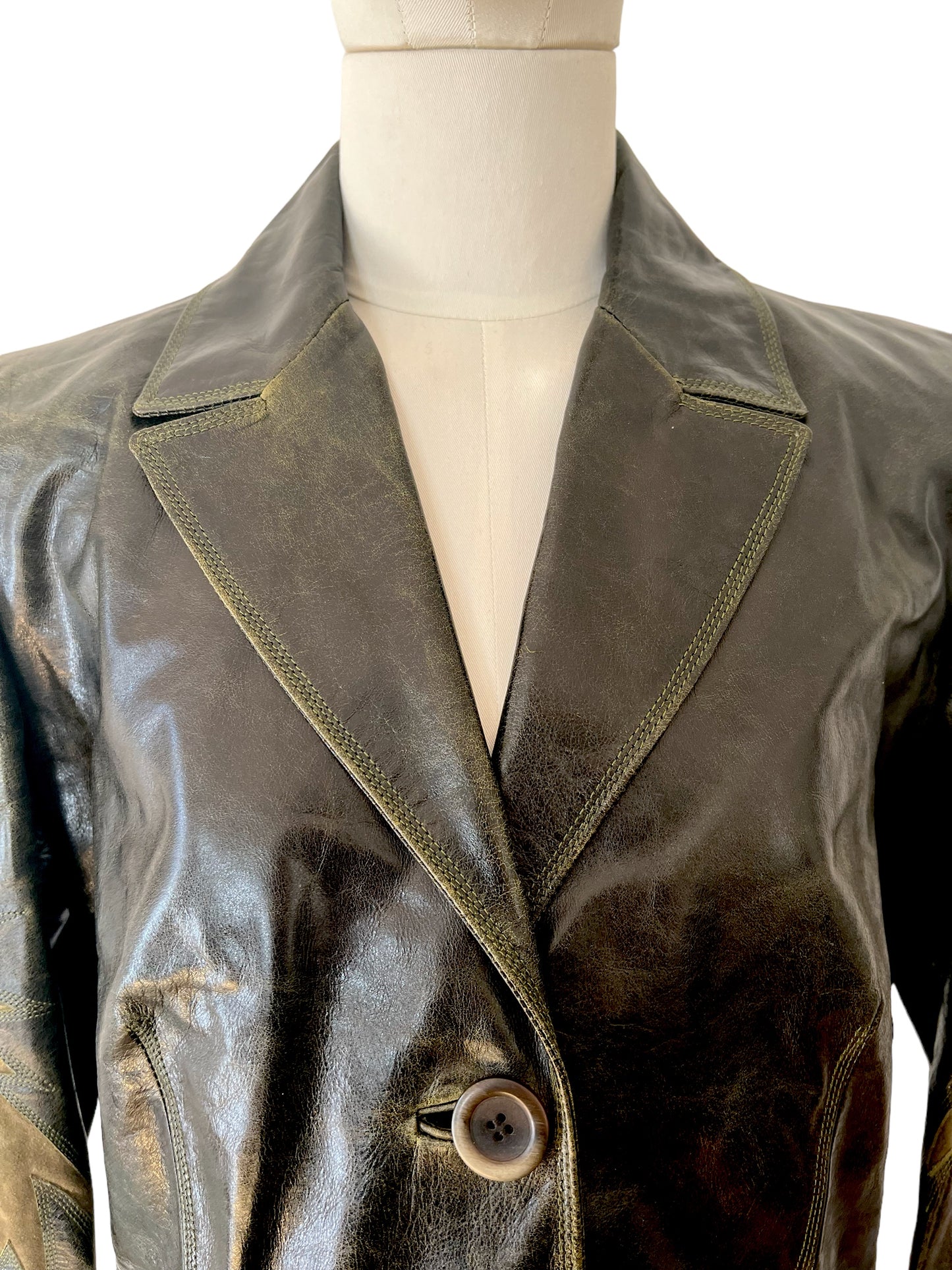 Roberto Cavalli leather jacket