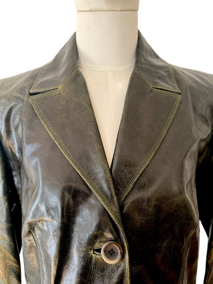 Roberto Cavalli leather jacket