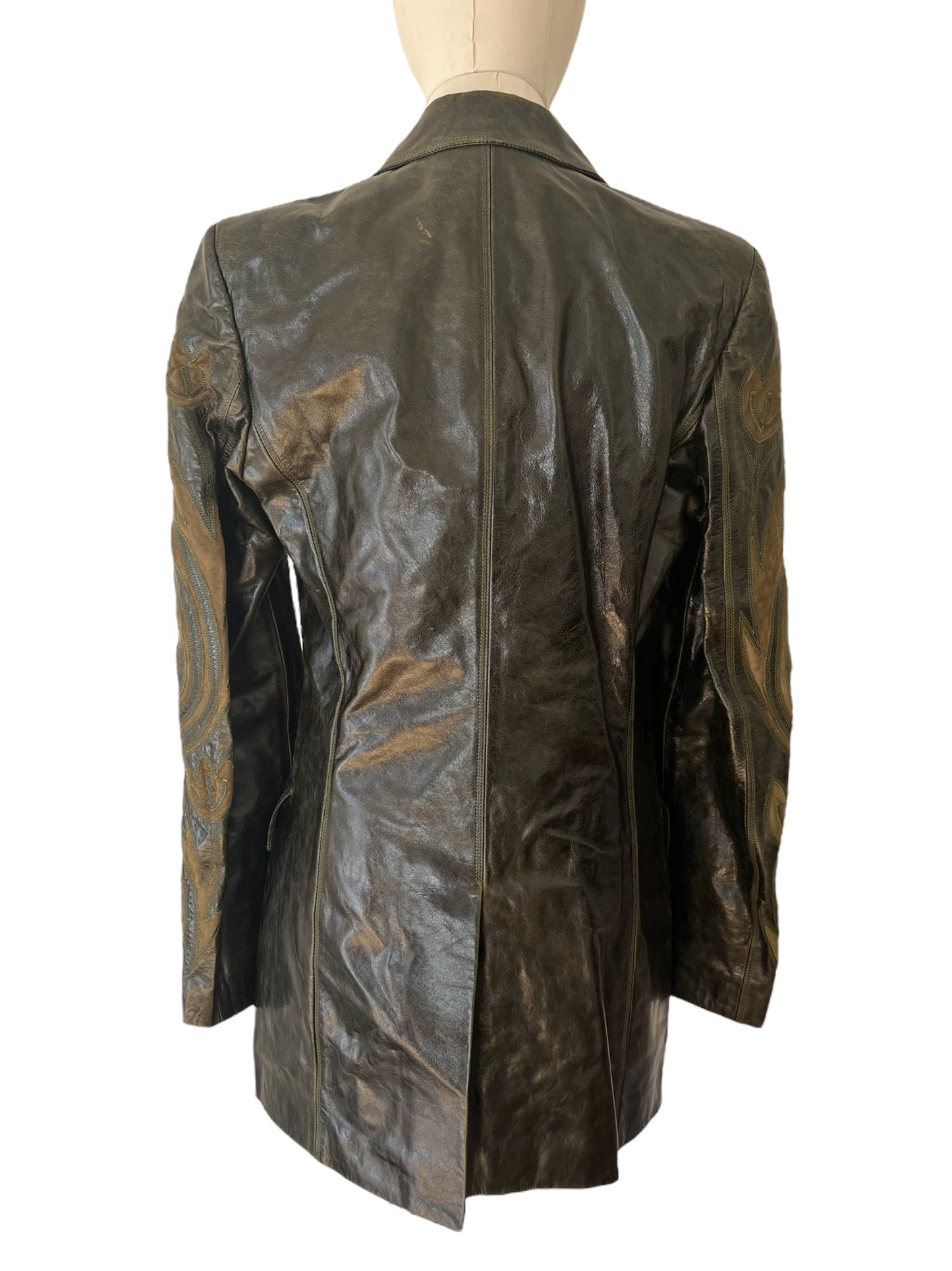 Roberto Cavalli leather jacket