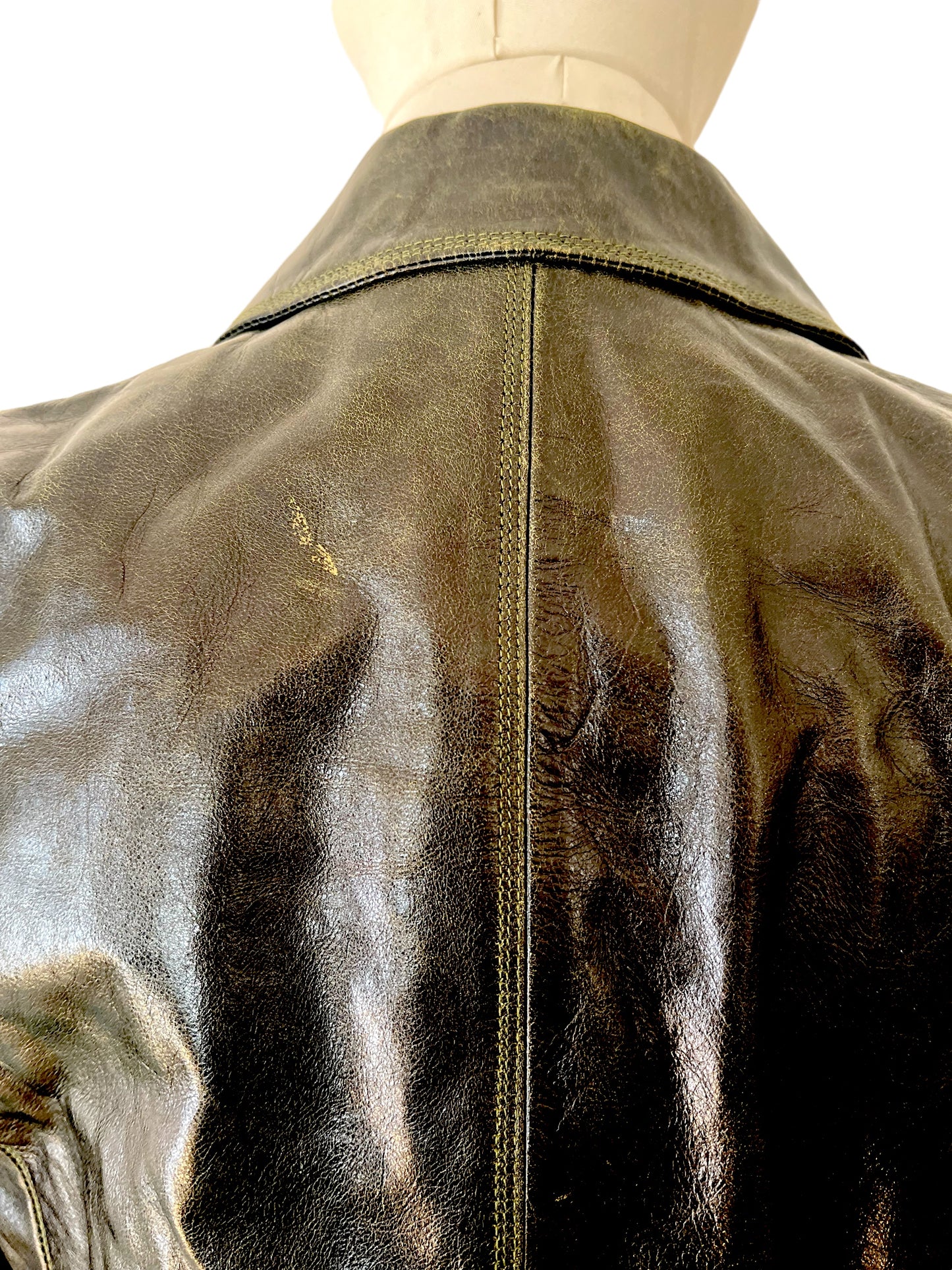 Roberto Cavalli leather jacket