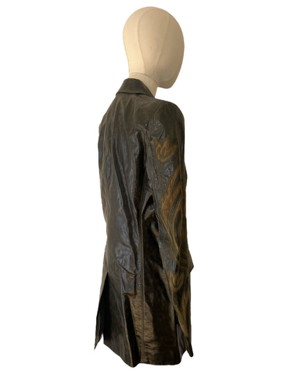 Roberto Cavalli leather jacket