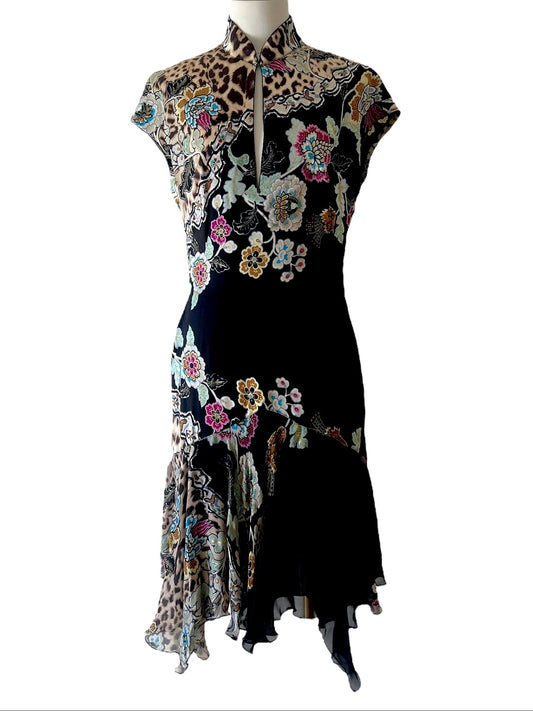 Roberto cavalli SS2003 Chinese dress
