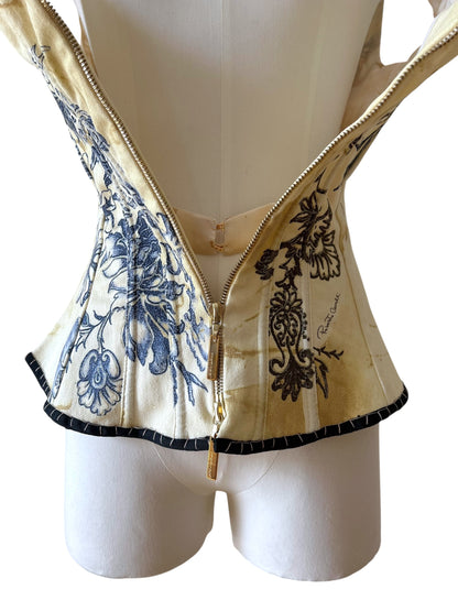 Roberto Cavalli S/S 2003 Bustier Corset