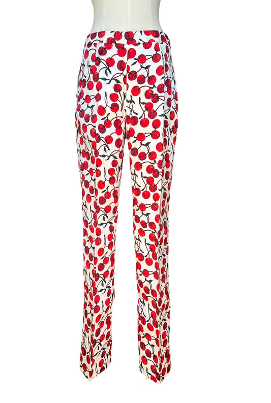 Dolce & Gabbana Cherry printed pants