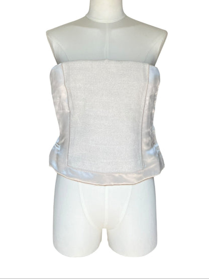 Prada linen vintage bustier