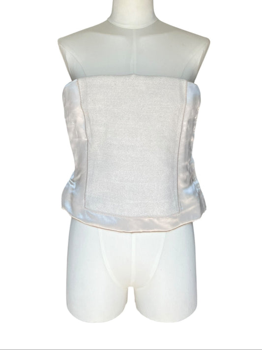 Prada linen vintage bustier