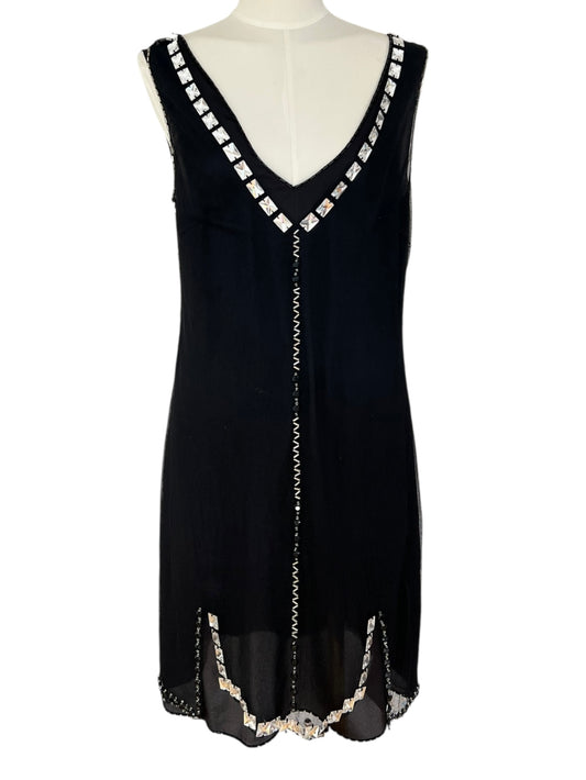 Prada FW 1997 embellished mini dress
