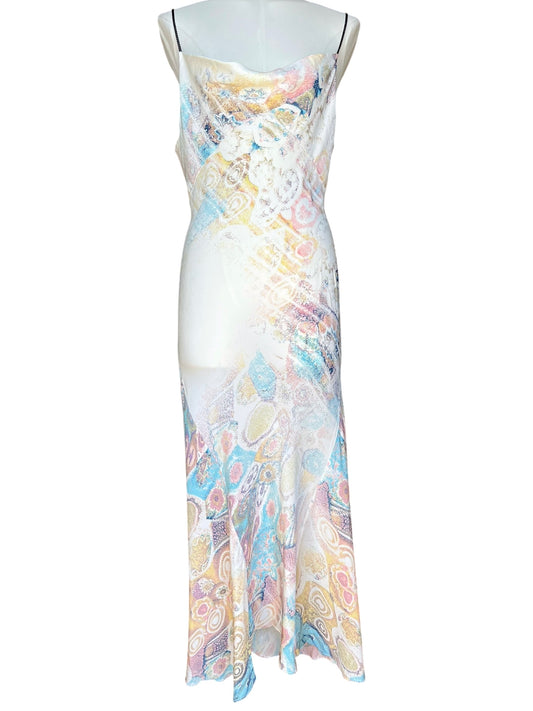Roberto Cavalli vintage printed silk dress