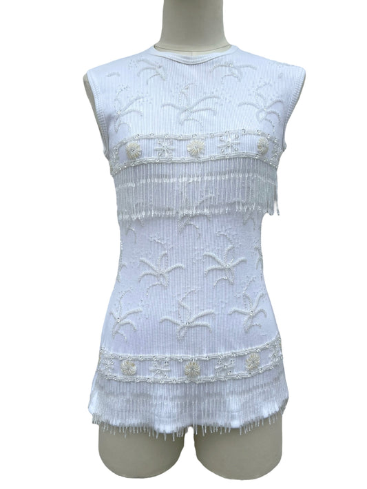 Dolce & Gabbana embroidered tank top