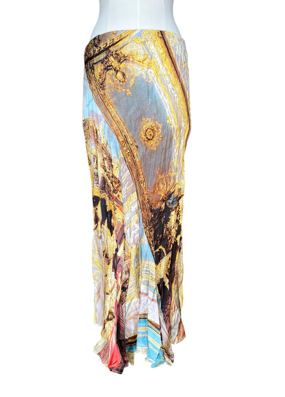 Roberto Cavalli Gonna Midi in Seta