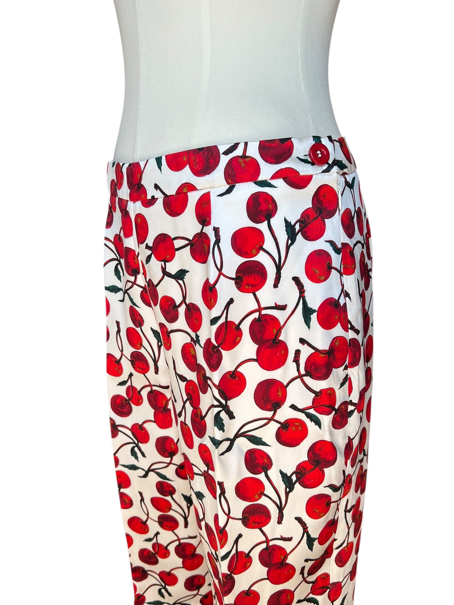 Dolce & Gabbana Cherry printed pants