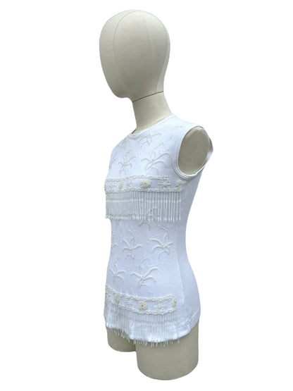 Dolce & Gabbana embroidered tank top