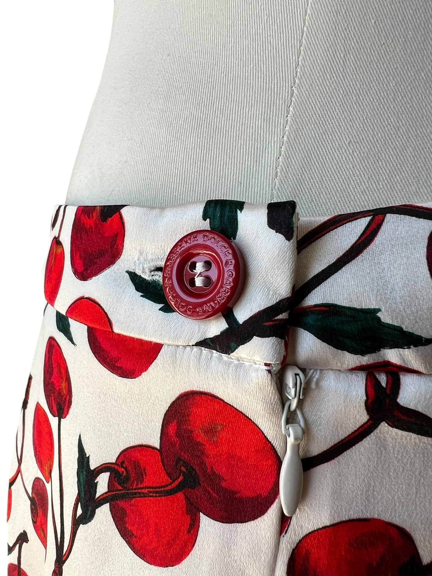 Dolce & Gabbana Cherry printed pants